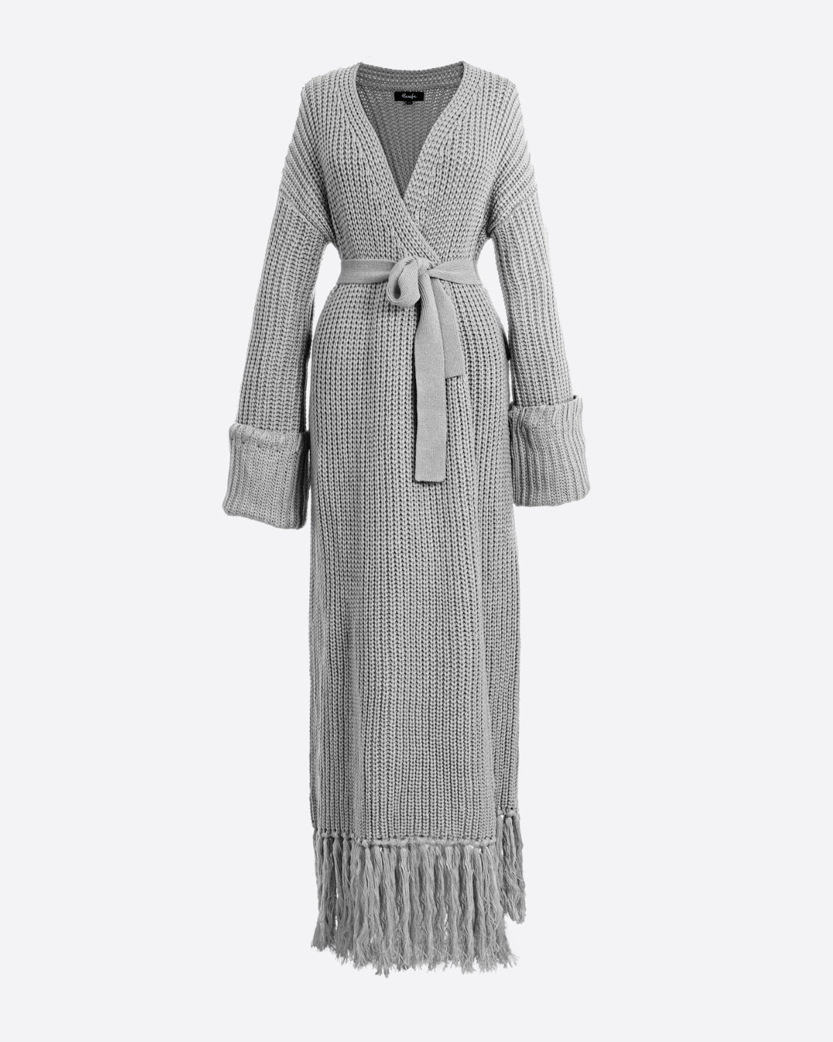 MIYA KNIT CARDIGAN DRESS - Image 4
