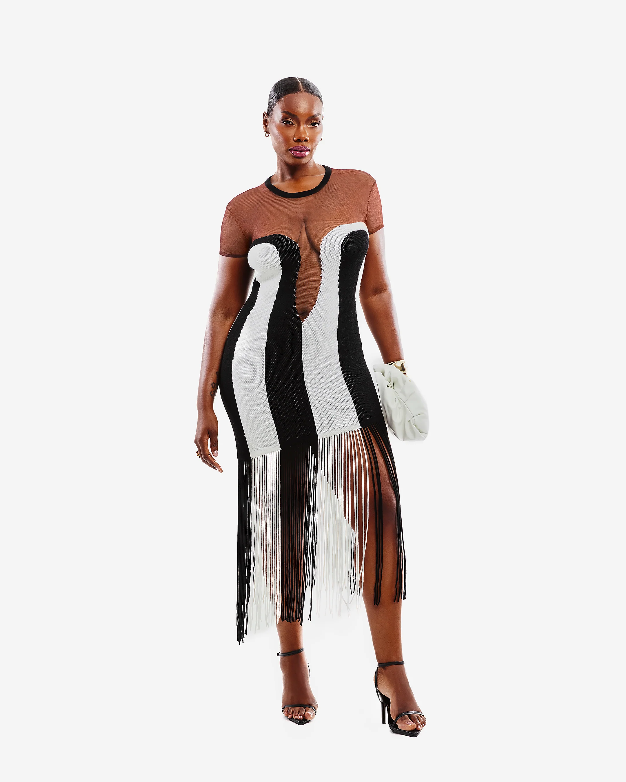 Zariah Tassel Knit Dress - Image 4